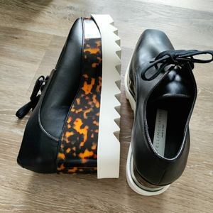 Stella McCartney Platform With Turtle Shell  Print | Faux Leather | Brand New